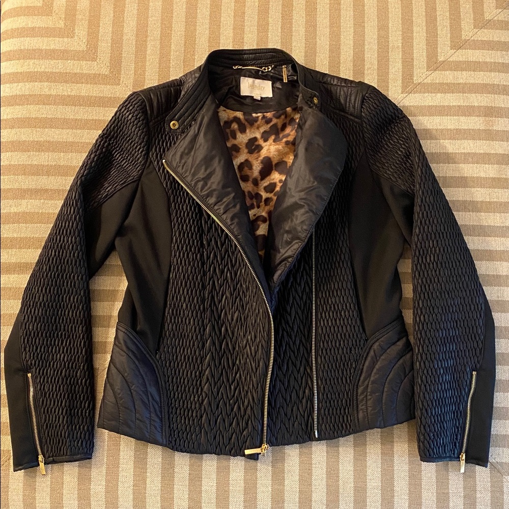 Laundry by Shelli Segal Black puffy jacket L